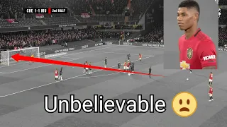 Unbelievable free kick by- Marcus Rashford vs Chelsea