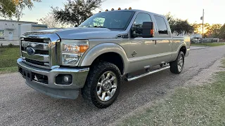 2014 Ford F-250 Lariat Diesel 4WD inside and outside video.