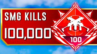 He has 100,000 KILLS with ONLY SMG's!!! (World Record)