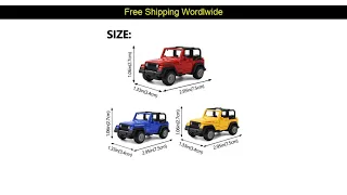 REVIEW 3 Colors Kids Toy Alloy Diecast Jeeps Wrangler Open Top Off Road Vehicles Mini Model Toys Fo