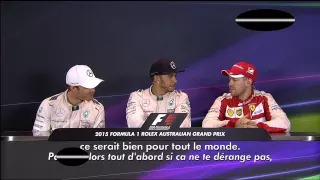 Vettel and Rosberg Tease Each Other Aus 15   The Preface