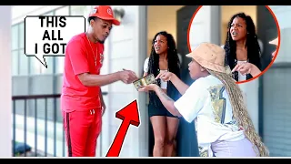 MY GIRLFRIEND CAUGHT ME GETTING RENT MONEY FROM ANOTHER GIRL!*SHE FLIPPED*@JusBran@dandnae