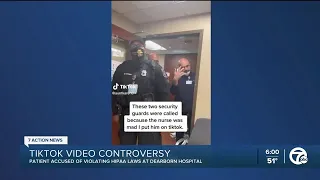 Hospital security threatens patient with arrest over TikTok video, claiming HIPAA violation