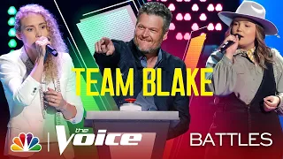 Cali Wilson and EllieMae Battle to Kelsea Ballerini's "Miss Me More" - The Voice Battles 2019