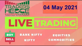 4 May Bank Nifty & Nifty #LiveTrading #Nifty #BankNifty Live Analysis #priceaction #tradershedge