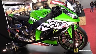 2015 Kawasaki Ninja ZX10R KRT SBK 2015 Superbike Jonathan Rea #65 Bike - Walkaround