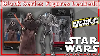 New Black Series Darth Sidious & Super Battle Droid Leaked!