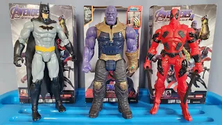 UNBOXING SUPERHERO AVENGERS, THANOS, BATMAN, DEADPOOL PART 14