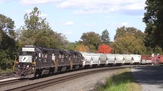 Norfolk Southern Pittsburgh Line Action in Huntingdon and Tyrone, PA 10/11/2022