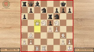 MIKHAIL TAL QUEEN SACRIFICE !