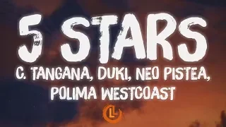 C. Tangana, Duki, Neo Pistea, Polimá Westcoast - 5 Stars (Letras)