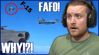 Royal Marine Reacts To US F-15 Come to Repel Russian Fighters Over Baltic Sea