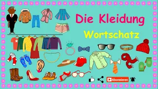 Die Kleidung |Deutsch lernen: Vokabeln - Wortschatz