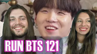 RUN BTS - 121 Эпизод ‘Деревня BTS’ 2 часть РЕАКЦИЯ