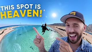 This Kite Spot is Heaven 😱 | Big Air Kiting in Egypt