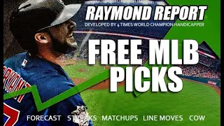 Free MLB Picks 6-10-21 - Sports Betting Baseball Podcast