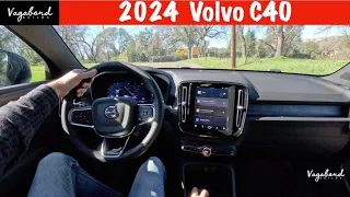 POV Volvo C40 2024 - How it drives!?