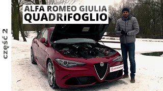 Alfa Romeo Giulia Quadrifoglio 2.9 V6 510 KM, 2017 - techniczna część testu #312