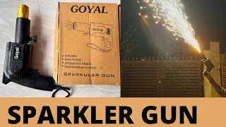 How to use , Sparkler Gun , pyro gun 7415551111 ￼