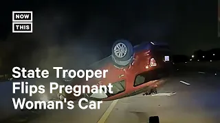 Pregnant Woman Sues State Trooper Who Flipped Her Car