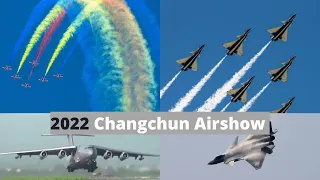 2022 Changchun Airshow | J-20, Y-20 and J-16 fighter jet at Changchun Air Show 2022