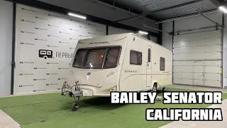 Английский просторный кемпер Bailey Senator California 2009 года выпуска с французской кроватью