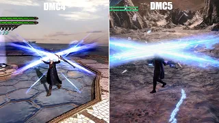 Devil May Cry 4 Vs Devil May Cry 5  | Nero Comparison