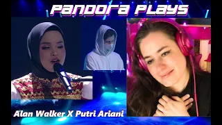 Music Reaction to Alan Walker X Putri Ariani - Hero
