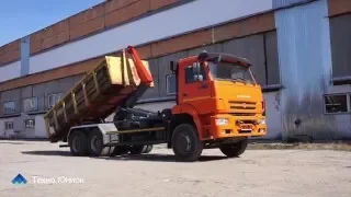 Крюковой погрузчик GARTEK GP22 на шасси КАМАЗ 6520