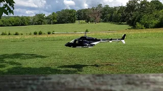 Roban 600 Airwolf first time in the air.