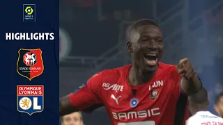 STADE RENNAIS FC - OLYMPIQUE LYONNAIS (4 - 1) - Highlights - (SRFC - OL) / 2021-2022