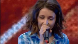 Qeti Gugulashvili sing "Chandelier" on X Factor audition Georgia