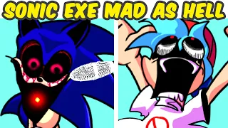 Friday Night Funkin' Boyfriend MAD AS HELL VS Nightmare Fuel Sonic.EXE (FNF MOD/MEME)