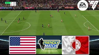 FC 24 - USA W vs Slavia Praha W 26/5/2024 - Friendly Match - Gameplay PS5