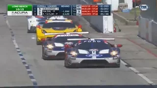 IMSA WeatherTech SportsCar Championship 2018. Grand Prix at Long Beach. Last Laps