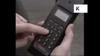 1990s People Using Mobile Phones, Technology