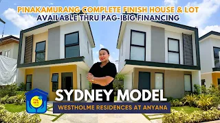 House Tour 59 | Affordable Complete House & Lot thru Pag-IBIG Tanza Cavite | Sydney Westholme Anyana