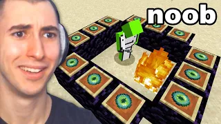 Reacting to Types of Players Portrayed by Minecraft