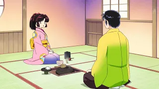Asuka tries to make tea on her date with Shuutarou!  ^_^  "Urusei Yatsura 2024" - うる星やつら