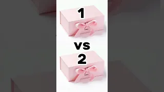 Choose your gift 🎁 surprise box 1VS2 #shorts #vs #gift  Вибери свой подарок 🎁