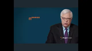 YTP: Dennis Prager loves the n**** word