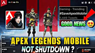 Apex Legends Mobile Shutdown Cancel - Hindi | Apex Legend Big Announcement | Star Man