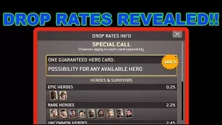 UPDATE 2.10! DROP RATES INFO IN THE WALKING DEAD NO MAN'S LAND!