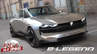 Peugeot E-Legend Concept : De retour à la télé ?! - PJT EXPRESS