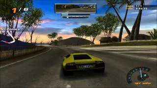 Need For Speed: Hot Pursuit 2 Gameplay - Island Outskirts, Lamborghini Murcielago [HD]
