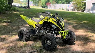 First Summer Ride at The House (2022 Raptor 700r se)