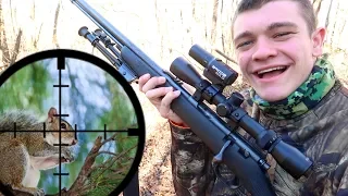 Scope Cam Squirrel Hunting! - 22 Long Rifle