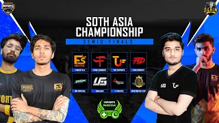 South Asia Championship | Regional Semi-Finals Day 3 | ft Fs, Tuf, Mgs, Des | Esports Pakistan