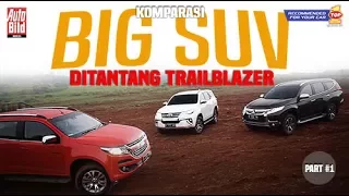 Chevrolet Trailblazer LTZ vs Toyota Fortuner VRZ 4x2 vs Mitsubishi Pajero Sport Dakar 4x2 | Part 1