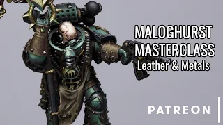 PAINTING MASTERCLASS | LEATHER & METAL | Sons of Horus | THE HORUS HERESY |